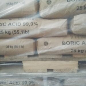 Boric acid (H3BO3)