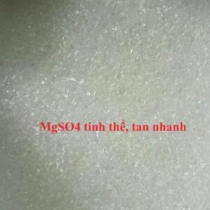 MgSO4 (Magie sulfate)
